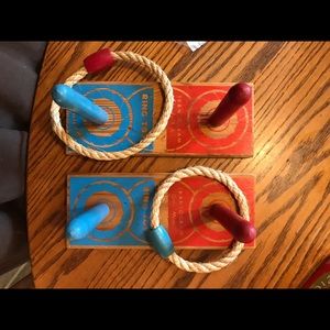 Vintage ring toss set